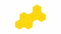 BounceCloud yellow (set of 6)